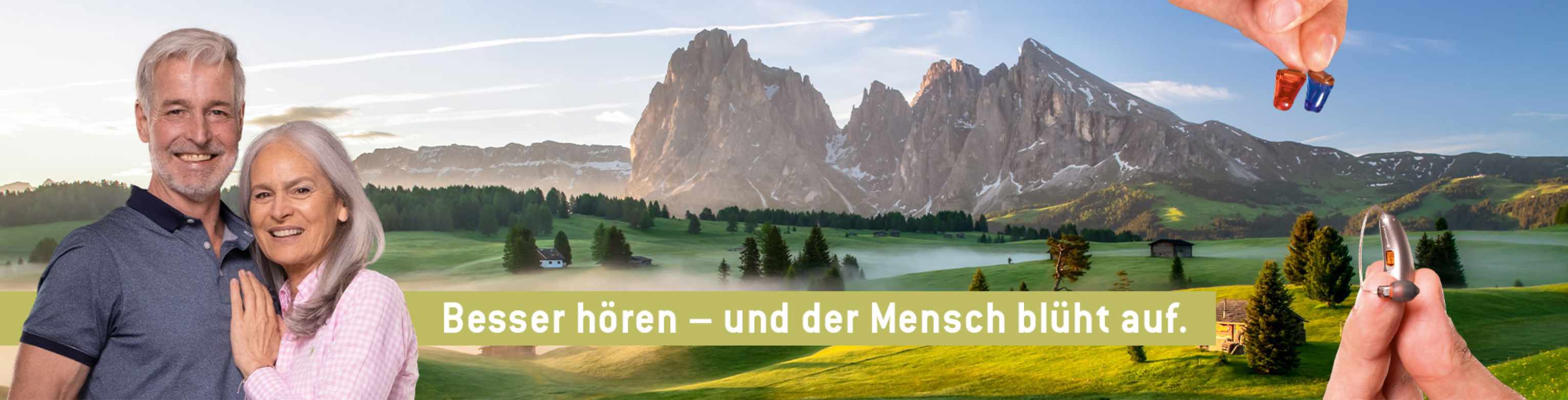 Besser hören und der Mensch blüht auf